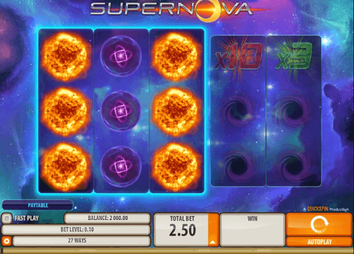 Image for Supernova Online Pokie